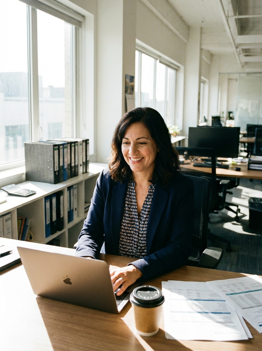 Priscilla Mohl, Buchhaltung